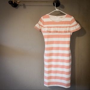 Jessakae Thick Striped Ruffled Dress
